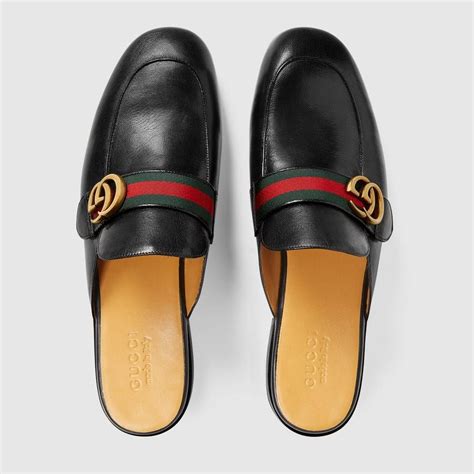 gucci mules mens|Gucci slippers men price.